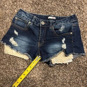 Womens Bongo Jeans Shorts